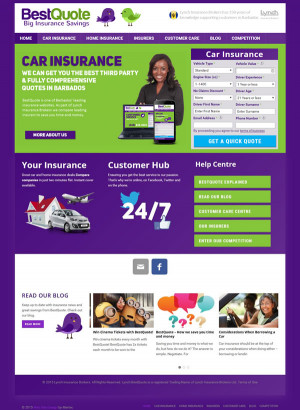 Best Quote Insurance Quotation Website Development - Martec Website ...