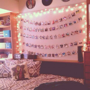 Rooms Idea, Lighting And Pictures, Photo Wall, Dorm Rooms, Tumblr ...