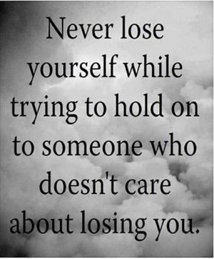 Never Lose Yourself While