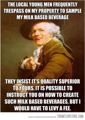 funny milkshake better than yours