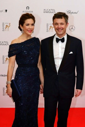 Frederik, Crown Prince of Denmark, and his wife Mary, Crown Princess ...