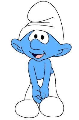 Clumsy Smurf Picture