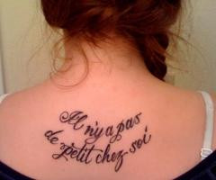 tattooset.comFrench Quotes
