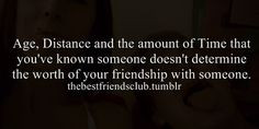best friends, age difference, time, amount, long distance, friendship ...