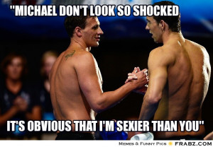 Hot Olympics Ryan Lochte and Michael Phelps