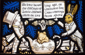 Detail, Lewis Carroll Alice in Wonderland Memorial Window at All Saint ...
