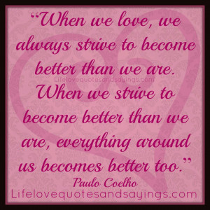 Love Quotes And Sayings