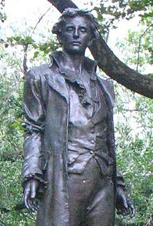 Nathan Hale , by Frederick MacMonnies , City Hall Park , New York