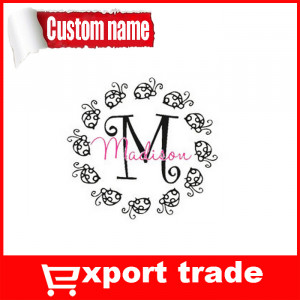 ... Custom-Name-home-decoration-wall-decals-quotes-wall-stickers-bedroom