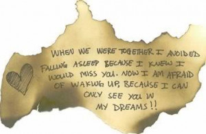 when we were together broken heart quote Image