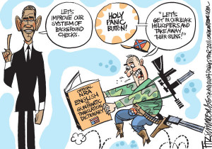 Political Cartoon is by David Fitzsimmons in the Arizona Star .