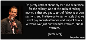 More Peter Berg Quotes