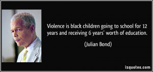 Violence is black children going to school for 12 years and receiving ...