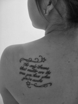 country quote tattoos for women