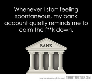 funny bank account joke