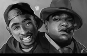Tupac And Biggie Wallpaper Tupac and biggie by