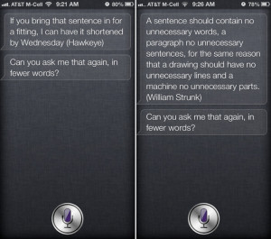 ... Siri With Capability to Respond Long Questions With Quotes on Brevity