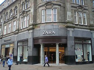 Zara in Dundee , UK