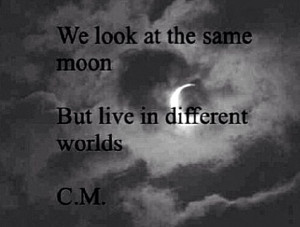 broken, life, lonely, love, moon, night, picture, quote, sad, world ...