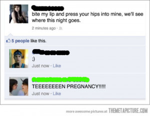 funny teenage girl Facebook