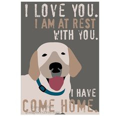 Labrador Retriever Rescue Art Print 8 x 10 Matted by GoingPlaces2, $21 ...