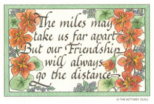 quotes about best friends and distance