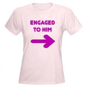 His/Hers Engaged T-Shirts