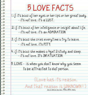 Love Facts