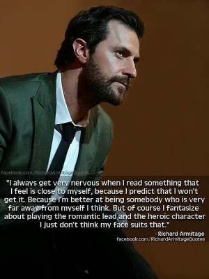 ... , Sydney, Australia Graphic from Richard Armitage quotes on Facebook