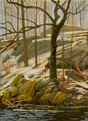 Melting Snow Wallpaper...