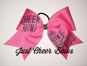 Cheer Bows & Nike Pros www.justcheerbows.com