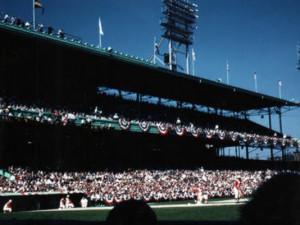 Game 3 of the 1961 World Series at Crosley Field between the Yankees
