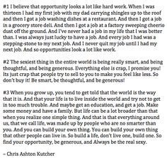Ashton Kutcher - Teen Choice Awards 2013 Speech More
