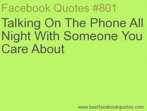 ... With Someone You Care About-Best Facebook Quotes, Facebook Sayings