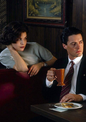 Audrey Horne and Dale Cooper of Twin Peaks90S