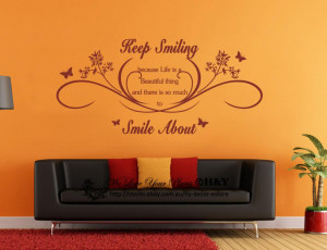 ... Smiling Marilyn Monroe Wall Art Quotes Removable Wall Stickers Decals