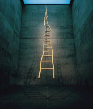 ... under your feet, turn them into a ladder and climb higher.