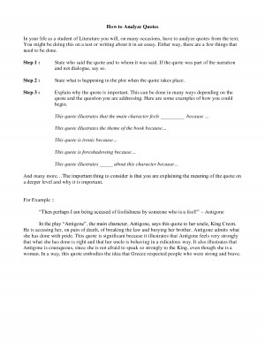 How to Analyze Quotes by malj