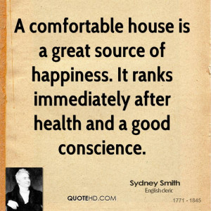 comfortable house is a great source of happiness. It ranks ...
