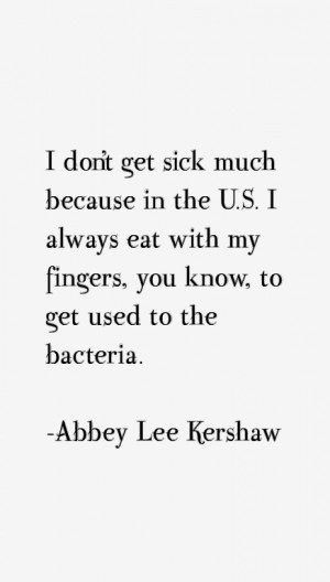 Abbey Lee Kershaw Quotes & Sayings
