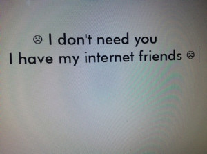 internet friends | via Tumblr