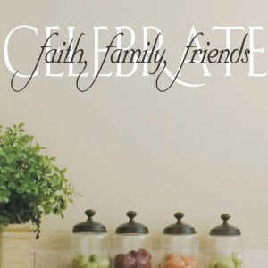 Faith Family and Friends Scripture