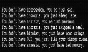 anorexia anxiety b amp w depression insomnia ocd quote teen