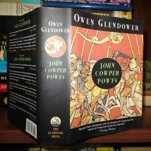 Powys John Cowper OWEN GLENDOWER 1st Edition First Printing