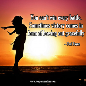Quote About Victory: Winning or Losing Gracefully - You can't win ...