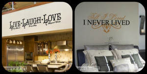 ... inspirational sayings to love quotes to decorative pieces. These would