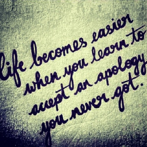 Time to forgive and forget