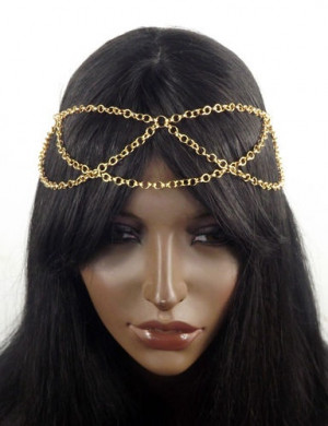 Rose Gold Head Chain Headpiece