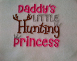 Daddys Little Country Girl Quotes Hunting bib - daddy's little hunting ...