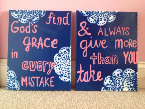 canvas quotes! made this myself:)